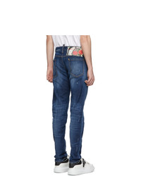 DSQUARED2 Blue Basic Slim Jeans