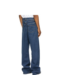 Y/Project Blue Classic Peep Show Jeans