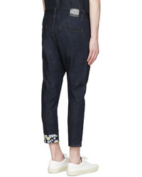 Jil Sander Blue Cropped Jeans