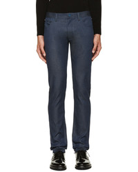 Calvin Klein Collection Blue Graft Jeans