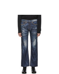 Junya Watanabe Blue Levis Edition Double Name Jeans