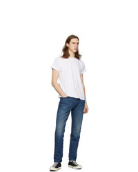 RE/DONE Blue Straight Fit Jeans