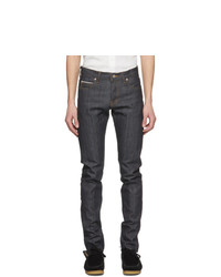 Naked and Famous Denim Blue Super Guy Jeans