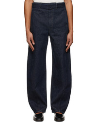 Lemaire Blue Twisted Jeans