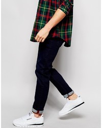 Asos Brand Skinny Jeans With Indigo Coating