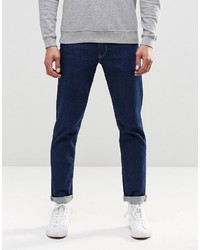 Asos Brand Stretch Slim Jeans In 125oz True Blue