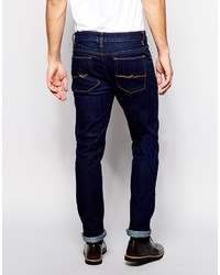 Asos Brand Stretch Slim Jeans In Indigo