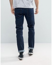 Diesel Buster Jeans Regular Slim Fit Jeans 860z Dark Indigo Overdye Wash