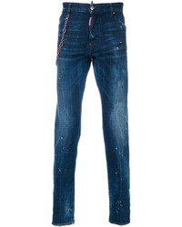DSQUARED2 Chain Strap Cool Guy Jeans