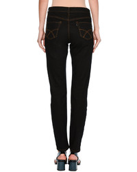 Tomas Maier Classic Mid Rise Straight Leg Jeans Navy