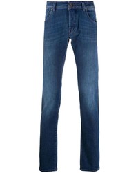 Jacob Cohen Comf Mid Rise Slim Fit Jeans