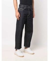 Sunnei Contrast Stitched Straight Leg Jeans