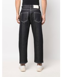 Sunnei Contrast Stitched Straight Leg Jeans