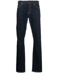 Tom Ford Contrast Stitching Straight Leg Jeans