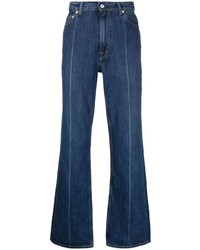 Our Legacy Contrast Stitching Straight Leg Jeans