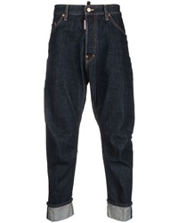 DSQUARED2 Contrast Stitching Tapered Jeans