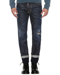 DSQUARED2 Cool Guy Straight Jeans Wdrawstring Cuffs