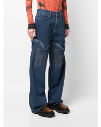 Y/Project Cowboy High Cuff Jeans