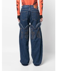 Y/Project Cowboy High Cuff Jeans