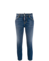 Dsquared2 Cropped Slim Fit Jeans