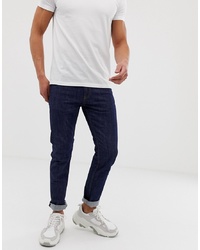 Love Moschino Cropped Slim Jeans With Back Pocket Branding