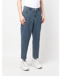 Emporio Armani Cropped Tapered Leg Jeans