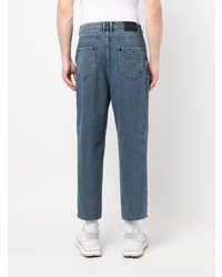 Emporio Armani Cropped Tapered Leg Jeans