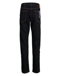 PS Paul Smith Crosshatch Stretch Mid Rise Slim Fit Jeans