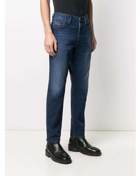 Diesel D Fining Mid Rise Tapered Jeans