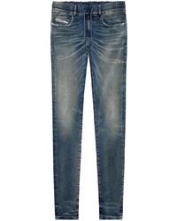 Diesel D Strukt Joggjeans 068fn Mid Rise Slim Fit Jeans