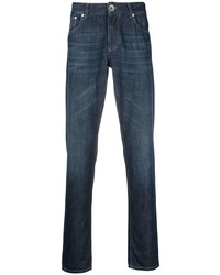Brunello Cucinelli Dark Wash Slim Fit Jeans
