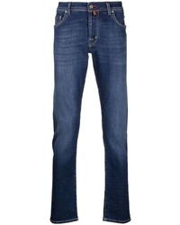 Jacob Cohen Dark Wash Straight Leg Jeans