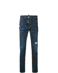 DSQUARED2 Denim Pin Brooch Jeans