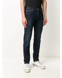 Dolce & Gabbana Dg Crown Embroidered Slim Fit Jeans