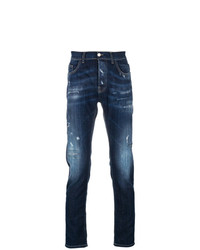 Frankie Morello Distressed Regular Fit Jeans