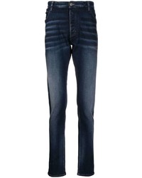 Emporio Armani Distressed Slim Cut Jeans
