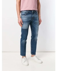 Entre Amis Distressed Slim Fit Jeans