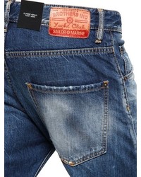 DSquared Kenny Twist Stretch Cotton Denim Jeans