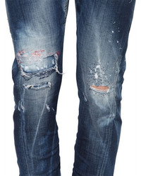 DSQUARED2 16cm Sexy Twist Stitched Denim Jeans