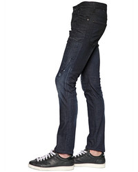DSQUARED2 18cm Slim Fit Baffo Stretch Denim Jeans