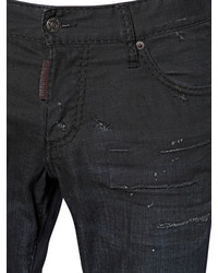 DSQUARED2 18cm Slim Fit Baffo Stretch Denim Jeans