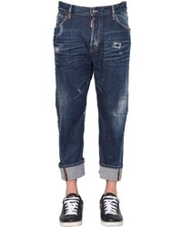 DSQUARED2 20cm Workwear Patch Stretch Denim Jeans