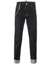 DSQUARED2 Cool Guy Chain Trim Jeans