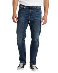 Silver Jeans Co. Eddie Relaxed Tapered Leg Jeans In Indigo At Nordstrom
