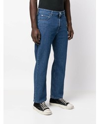 Opening Ceremony Embroidered Logo Patch Tapered Jeans
