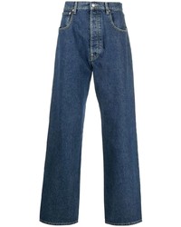 Kenzo Embroidered Logo Straight Leg Jeans