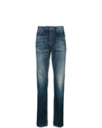 Saint Laurent Faded Detail Jeans