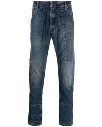 Diesel Faded Effect Mid Rise Jeans