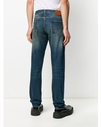 Alexander McQueen Faded Effect Straight Jeans