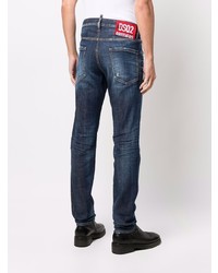 DSQUARED2 Faded Slim Cut Jeans
